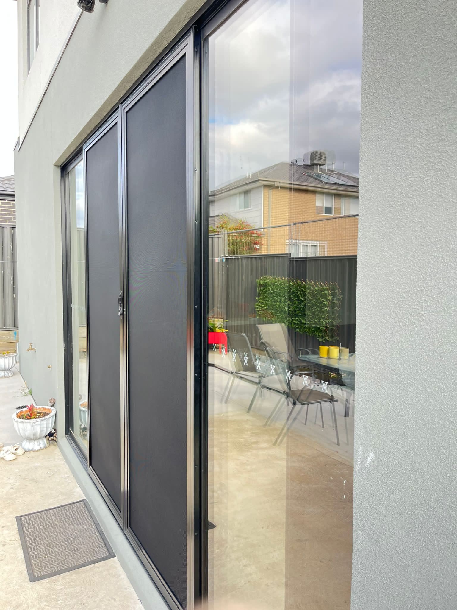 Sliding Screen security door installed by Maple Blinds